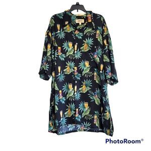Vintage Campia Moda button up Hawaiian shirt